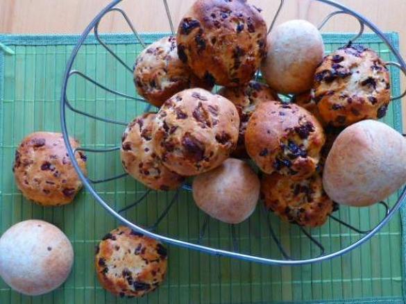 Dreierlei süße Brötchen