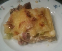 Wirsing-Kasseler-Lasagne