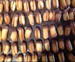 Orangenzungen ohne Marzipan