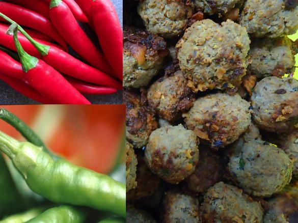 Fleischbällchen / Hackbällchen / Frikadellen - scharfmacher Variante