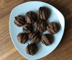 Nougatplätzchen mit zartschmelzendem Kern