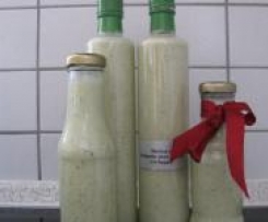 Tina´s leckere figurfreundliche  Salatdressing /      Salatsoße auf Vorrat                        Rezept des Tages     11.07.2014