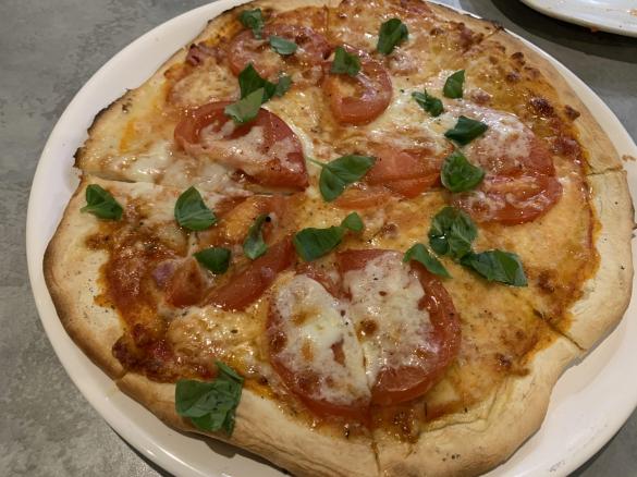 Pizza Teig von der Lieblingspizzeria aus Italien