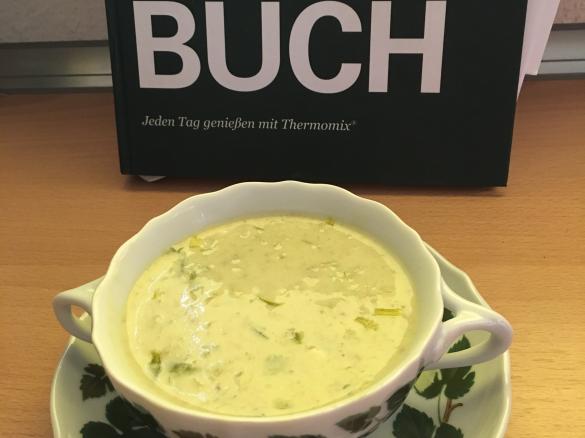 Lauch Käse Cremesuppe