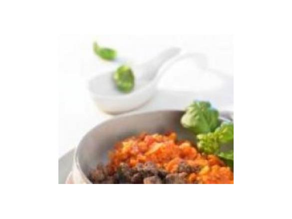 Möhren-Tomaten-Risotto mit Tatar