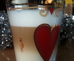 Latte macchiato mit Espresso