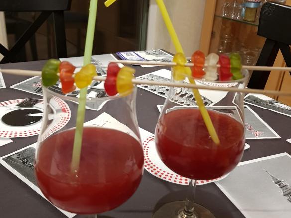 Gummibärchen Bowle für Kinder