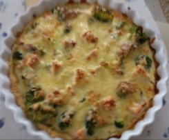 Lachs Broccoli Quiche