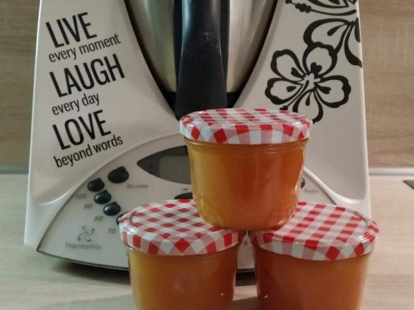 Blutorangen-Aprikosen-Marmelade