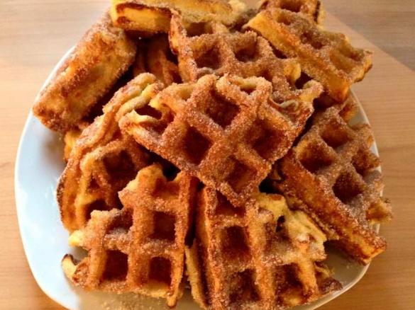 Brandteigwaffeln ala Churros