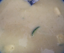 Frischkäse-Lauch-Suppe