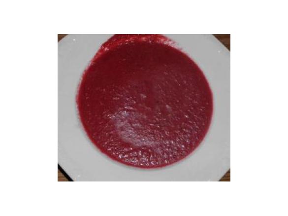 Rote Beete Suppe - Vegan