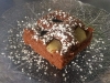 Schneller Schoko-Blechkuchen mit Obst