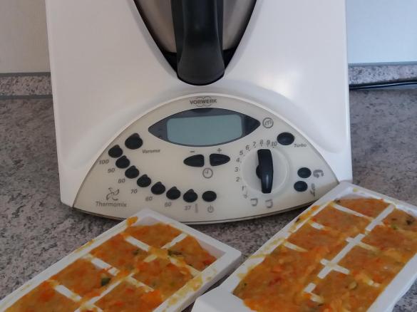 Baby Gemüsebrei mit Haferflocken