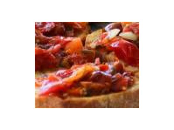 Bruschetta mit getrockneten Tomaten