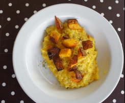 Kürbis-Risotto (ohne Alkohol)