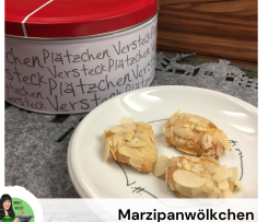 Marzipanwölkchen