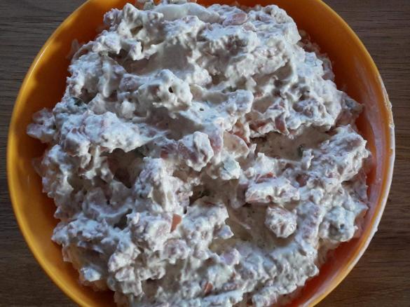 Fleischsalat leicht und lecker 