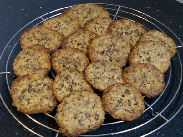 super einfache Schoko Müsli Haferkekse 