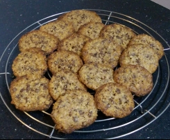 super einfache Schoko Müsli Haferkekse 