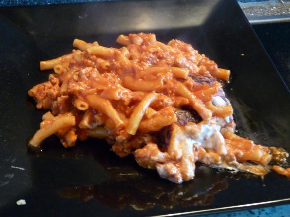 Ofen Makkaroni a La Mamma (leichtere Variation mit WW Punkten)