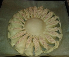 Variation von Pizzasonne