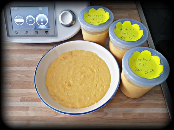 Babybrei: Aprikosen-Reis-Brei