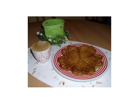 Apfelwaffeln mit Zimt