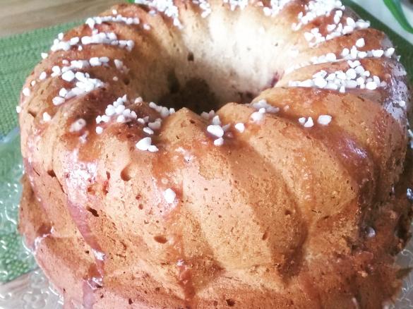 Waldbeermarmorkuchen