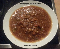  Pekingsuppe süß-sauer, scharf