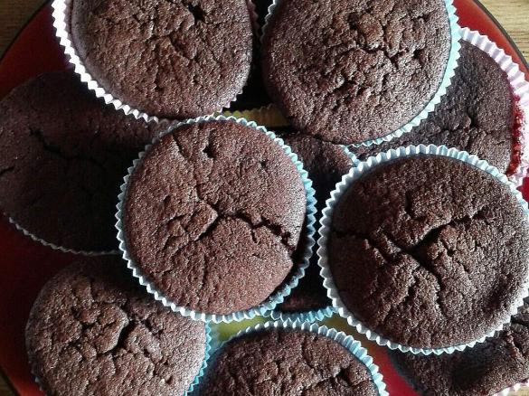Bienes schokoladigsten Schokomuffins, lange haltbar