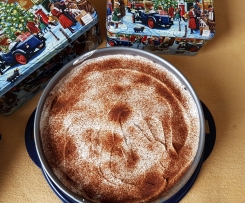Weihnachtliche Apfeltorte - ohne Backen