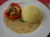 Gefüllte Paprika vegetarisch