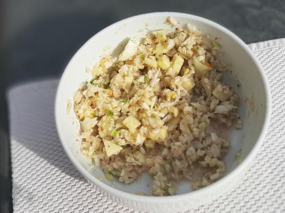 Fenchelsalat mit Apfel Rohkost