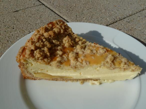 Käsekuchen mit Streuseln