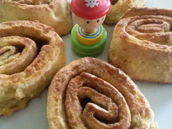 Zimtschnecken ~ glutenfrei, milchfrei, hefefrei
