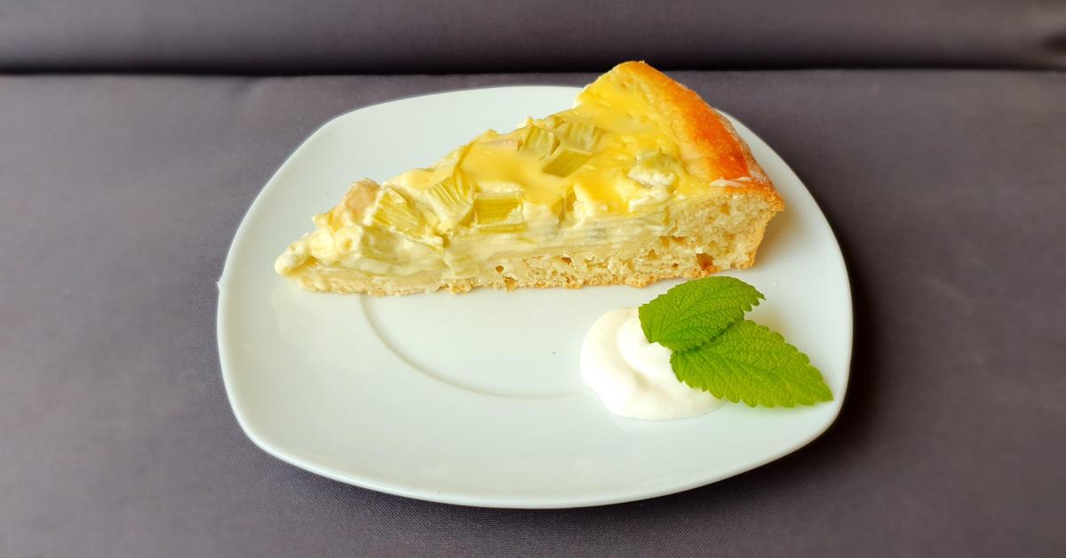 Rhabarber-Hefe-Kuchen von zawel. Ein Thermomix® Rezept aus der ... Rhabarber-Hefe-Kuchen von zawel. Ein Thermomix® Rezept aus der ...