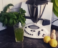 Ingwer-Basilikum-Limonade