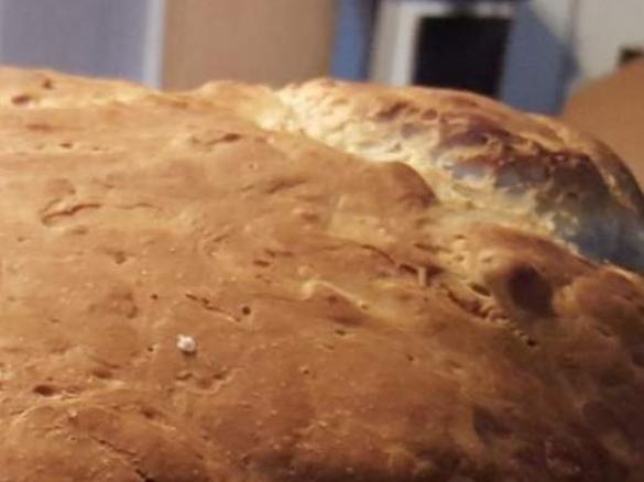 Kräuterbaguett mit Ziegenfrischkäse