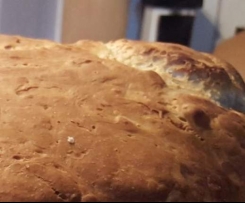 Kräuterbaguett mit Ziegenfrischkäse