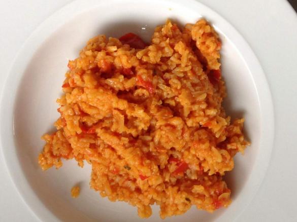 Paprika-Tomaten-Reis