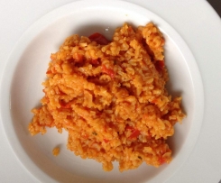Paprika-Tomaten-Reis