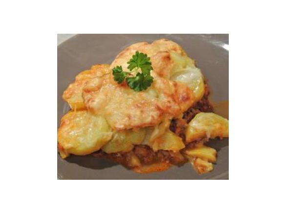 Kartoffelgratin Bologneser Art