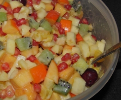 Obstsalat für Feste