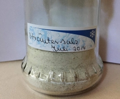 Variation von kräutersalz