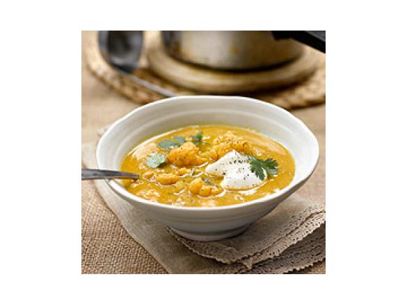 Kichererbsebsuppe mit Blumenkohl (ww)