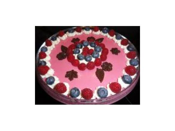 Himbeer-Dessert "Errötendes Mädchen"