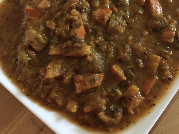 Kürbis-Pilz-Ragout