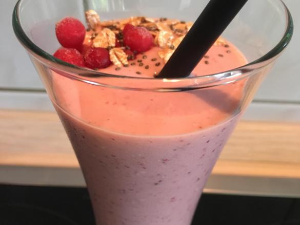 Frühstück Drink vegan*sss* süß-sättigend-sämig