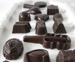 Pralinenfüllung Orangen-Marzipan Ganache